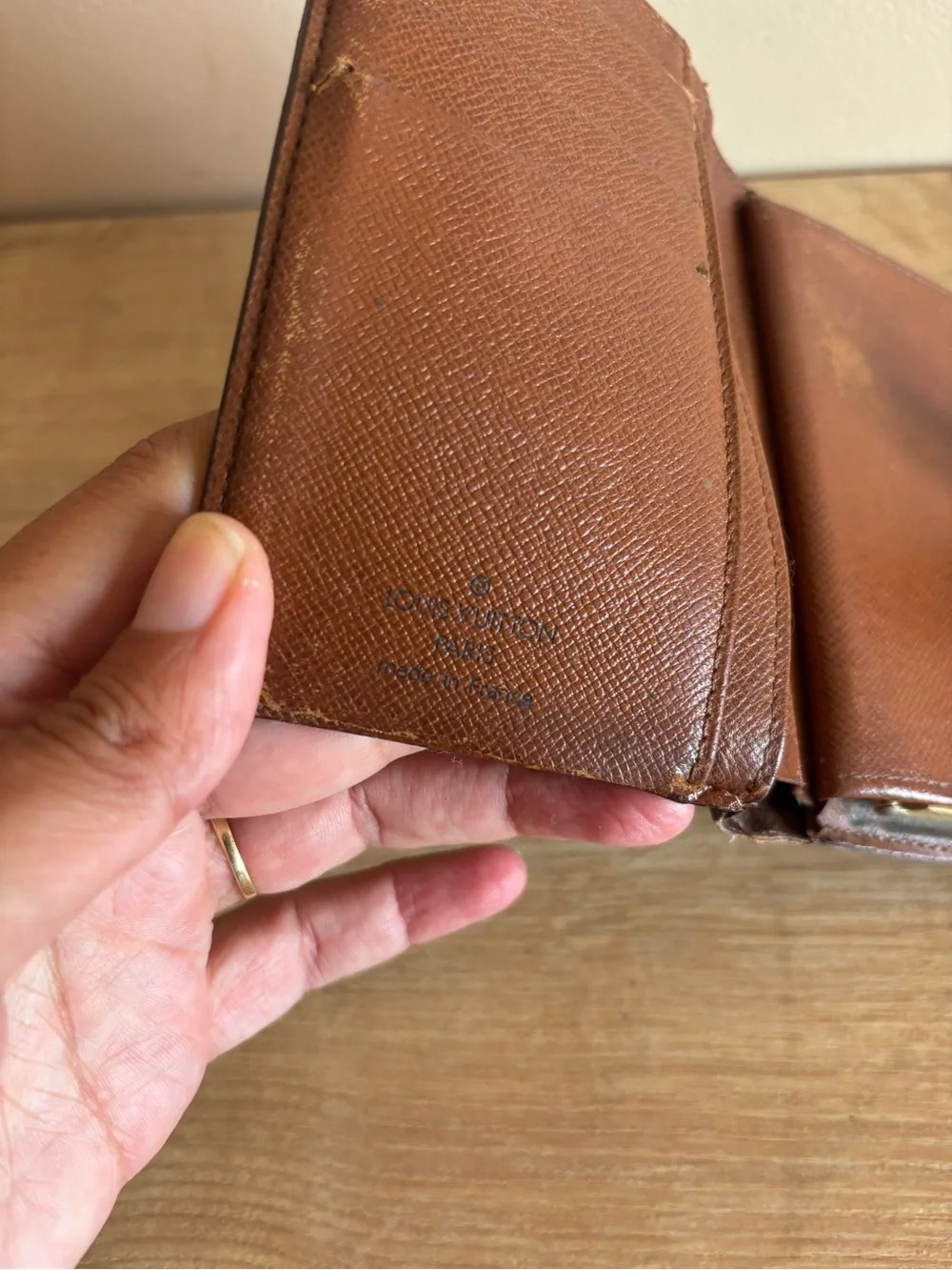 Authentic Louis Vuitton monogram french wallet
